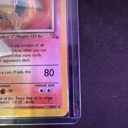 Pokemon Moltres 12/62 Fossil Holo Rare 1999 Wizards TCG Card 🔥CLEAN🔥 - Image 5