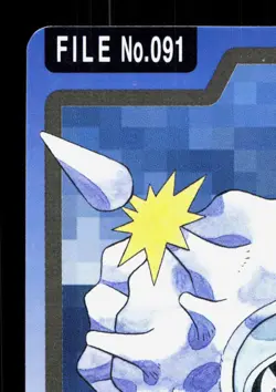 Cloyster NO. 091 Bandai Carddass Series 3-4 LP Japanese Pokemon Card TCG - Image 2