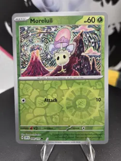 Morelull 008/191 Sv08: Surging Sparks Reverse Holo - Pokemon - Free Shipping NM - Image 1