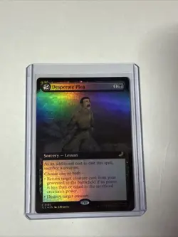 MTG Desperate Plea (Extended Art) Avatar: The Last Airbender: Eternal-Legal Foil - Image 1
