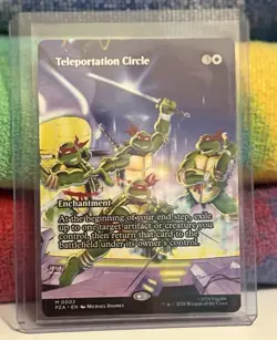 Magic: The Gathering Teleportation Circle Enchantment TMNT - Image 1