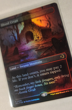 BLOOD CRYPT - Borderless, Foil - Lorwyn Eclipsed - MTG Rare #349 - Image 4