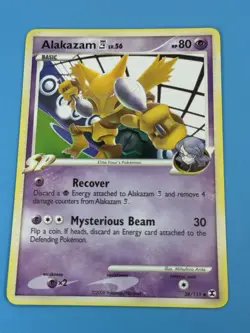 Alakazam E4 38/111 Rising Rivals Uncommon NM Pokemon TCG - Image 2