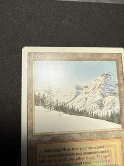 Taiga Revised Edition Dual Land Magic: The Gathering NM condition - Image 5