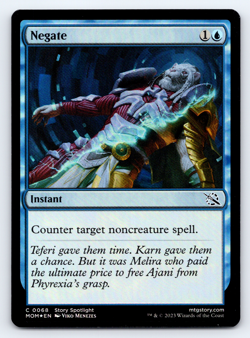 Negate FOIL - March of the Machine - MTG - Image 1