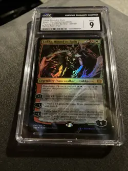 Lukka, Bound to Ruin Foil Phyrexia CGC Mint 9 Graded MTG - Image 1