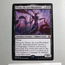 Drana, the Last Bloodchief - Zendikar Rising Mtg #98 - Image 2