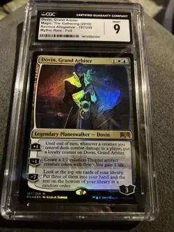 Dovin Grand Arbiter Ravnica 9 Mint Foil CGC Grade - Image 1
