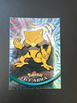 Pokemon Abra #63 Holo Topps Serie 1 Blue Logo ITA - Image 1