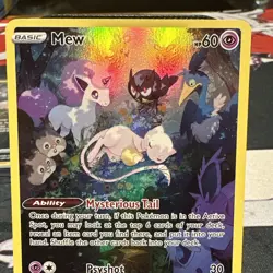 Pokemon Mew Holo GG10/GG70 Crown Zenith Galarian Gallery Ultra Rare 60 - Image 2