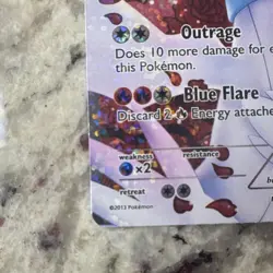 Pokemon Reshiram Full Art Holo Ultra Rare RC22/RC25 Legendary Treasures - Image 4