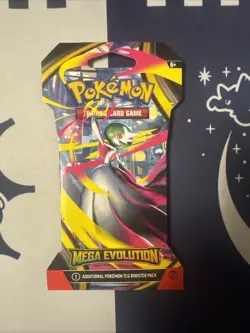 Pokemon Mega Evolution Sleeved Booster Pack - Image 1