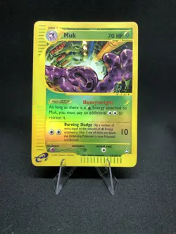 Muk 23/147 Pokemon Aquapolis Reverse Holo Rare - Image 1