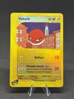 Pokemon Voltorb 64/147 Aquapolis Reverse Holo - Image 1
