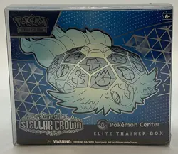 Pokemon Center Exclusive Stellar Crown PC Elite Trainer Box SEALED NEW - Image 1