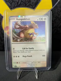 Kangaskhan (Cosmos Holo) 202 Holo Scarlet & Violet Promo Pokemon Holo NM - Image 1