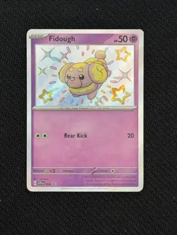 Pokemon TCG Scarlet & Violet Black Star Promo Fidough Shiny Holo 069 - Image 1