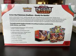 Pokemon Obsidian Flames Build and Battle Stadium Box Factory Sealed - Image 3