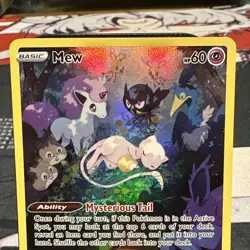 2023 Pokemon Sword & Shield Crown Zenith Galarian Gallery Mew #GG10/GG70 - Image 2