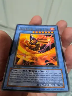 Misprinted Yugioh Legendary Flame Lord - DCR-081 - Super Rare - 1st Edition LP - Image 3