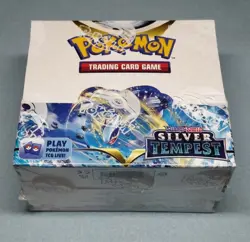 Pokemon Sword & Shield Silver Tempest Booster Box - BRAND NEW SEALED - Image 1