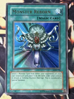Yugioh: Monster Reborn - LOB-118 - Ultra Rare - Unlimited - MP - Image 1