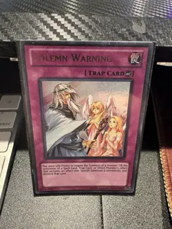Solemn Warning (UTR) DREV-EN077 Duelist Revolution Unlimited - Image 1
