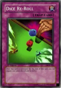 Dice Re-Roll - DCR-100 - Common - Unlimited Edition - Lightly Played - Dark Cris - Image 1