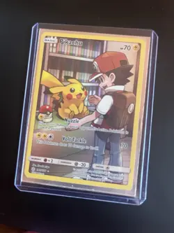 Pokemon Pikachu TCG Holo Card Cosmic Eclipse 241/236 Secret Rare - Image 5
