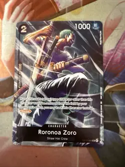 One Piece TCG Roronoa Zoro OP15-094 DASH PACK PROMO Adventure On Kami’s Island - Image 1
