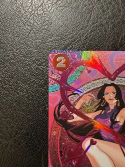 Bandai One Piece Boa Hancock OP12-014 Super Rare SP Full Art Holo English - Image 2