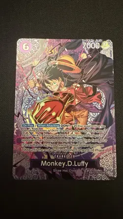 SP26-005 Mint Condition One Piece Card - English - Image 1