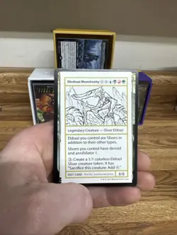 MTG Slivdrazi Monstrosity – Mystery Booster - Test Cards (No Symbol) Card # 102 - Image 1