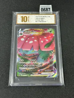 Pokemon Chinese TCG Card Sword & Shield Venusaur VMAX CS3aC 002/125 RRR Grade 10 - Image 1