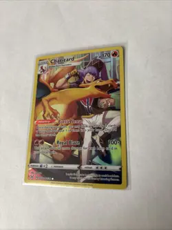 Charizard TG03/TG30 - Lost Origin Trainer Gallery Pokemon TCG Holo Rare LP Card - Image 2