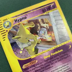 Hypno H12/H32 Aquapolis Holo 2002 Nintendo Pokemon Card - Image 2