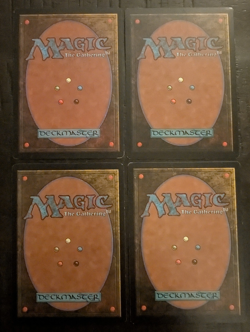 MTG Dark Ritual x4 – Mirage – Lot of 4 Vintage Magic The Gathering Cards – LP - Image 2