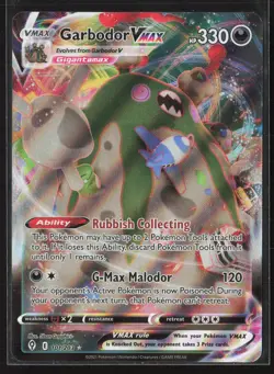 Garbodor VMAX Ultra Rare SWSH07: Evolving Skies 101/203 NM Pokemon Card - Image 1