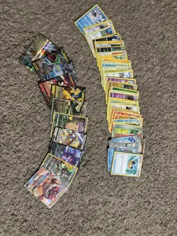 Nintendo Pokemon TCG Mixed Card Lot Charizard Pikachu Gengar Foil Holo Regular - Image 1
