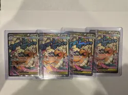 2026 Pokemon Ascended Heroes Mega Dragonite EX Lot Of 4 Cards - Image 1