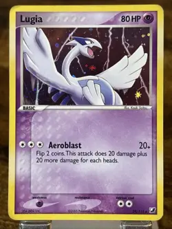Pokemon Lugia EX TCG Unseen Forces Holo Card 29/115 Rare - Image 1