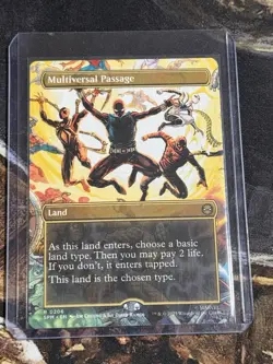 Wizards of the Coast Multiversal Passage Marvel Rare Land Spider-Man #0206 - Image 1