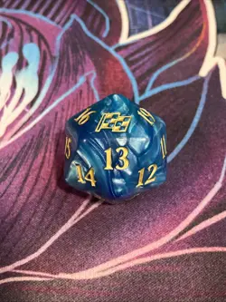 MTG Aetherdrift Bundle: Oversized Spindown Dice D20 - Image 1