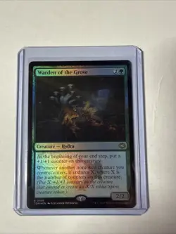 MTG Warden of the Grove Tarkir: Dragonstorm Foil - Image 1