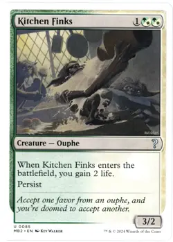 Kitchen Finks (White Border) - Mystery Booster 2 (MB2) MTG - NM/M - Image 1