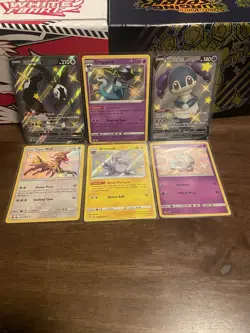 Pokemon TCG Lot Of Six Shiny Pokemon Cards Near Mint Various Sets - Image 1