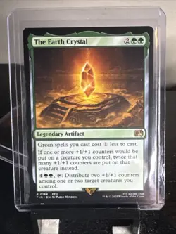 The Earth Crystal Final Fantasy Rare - NM #184 MTG Magic The Gathering - Image 1