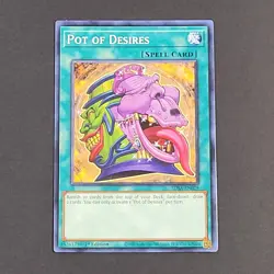Yugioh - Pot of Desires - SDSA-EN029 - LP/NM - 1st Edition - Common - 2020 - Image 2