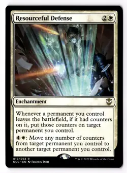 Resourceful Defense 19 Commander: Streets of New Capenna Normal NM - Image 1