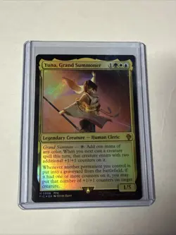 MTG Yuna, Grand Summoner Commander: Final Fantasy Foil - Image 1